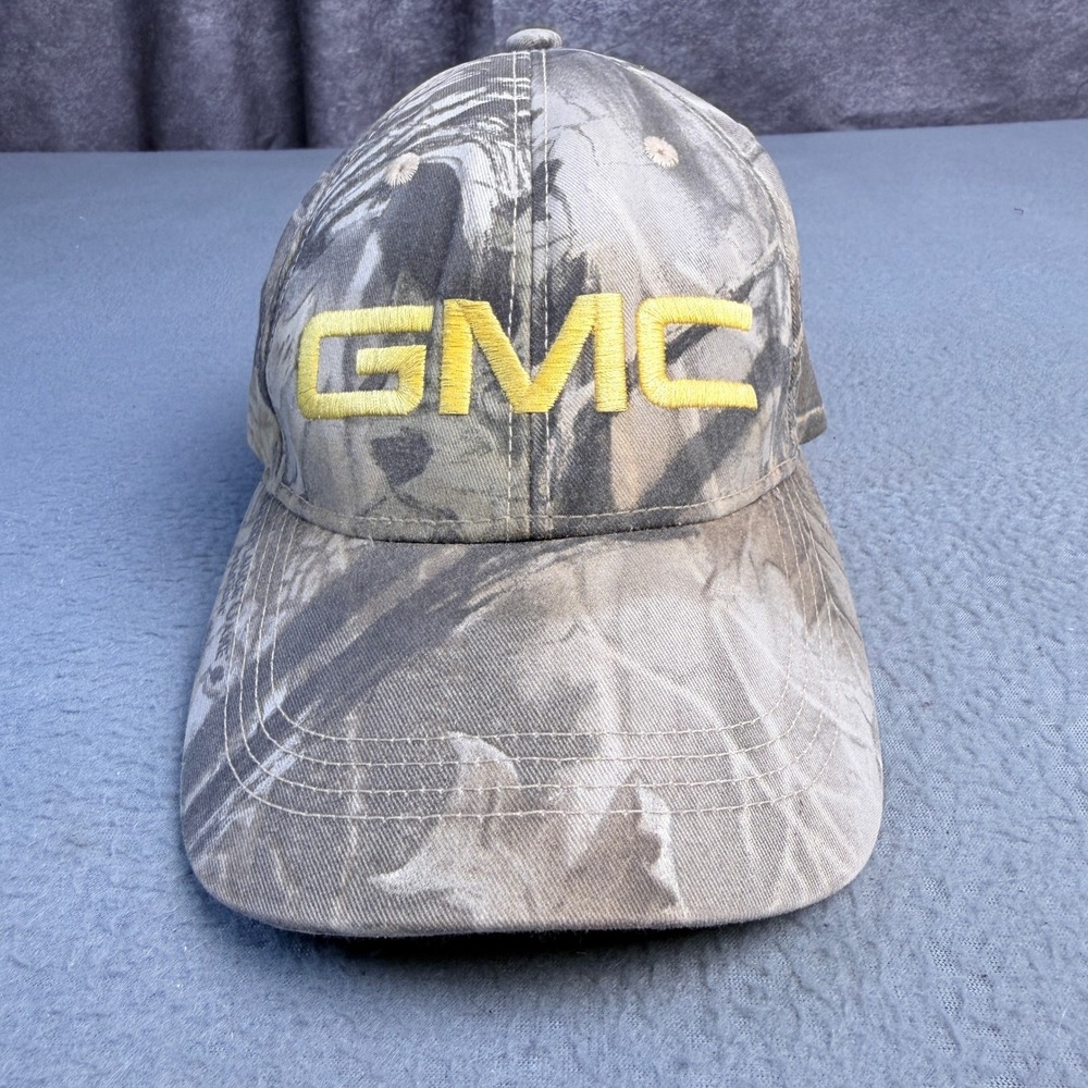 GMC Hat Mens Camo Superflauge Game by Lynch Embroidered Logo Adjustable Cap